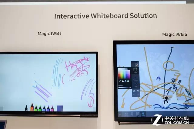 电视当黑板？三星IFA推出电子交互式白板